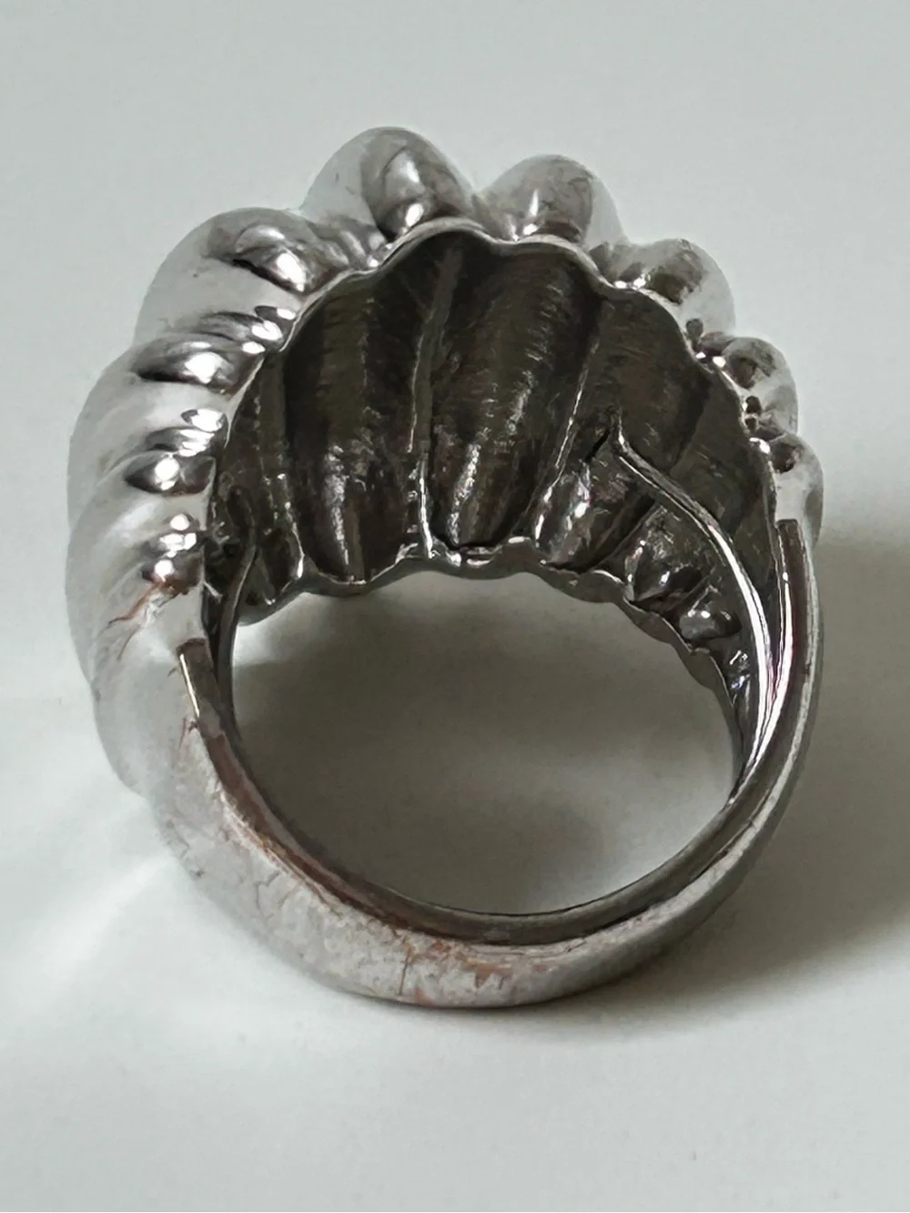 Gold & Silver Costume 2pc Ring Set
